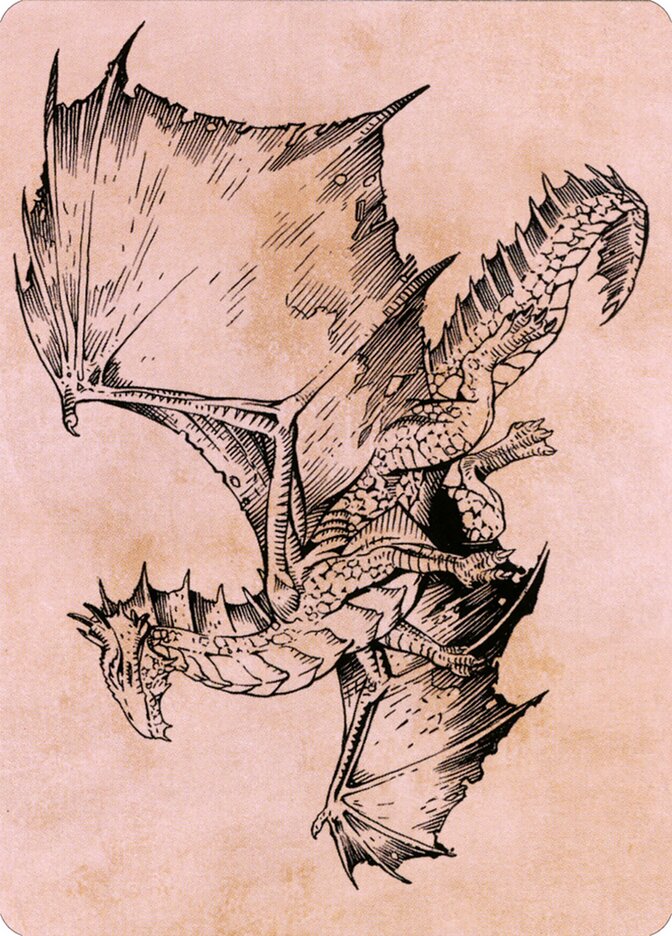 Ancient Bronze Dragon // Ancient Bronze Dragon - Battle for Baldur's Gate Art Series