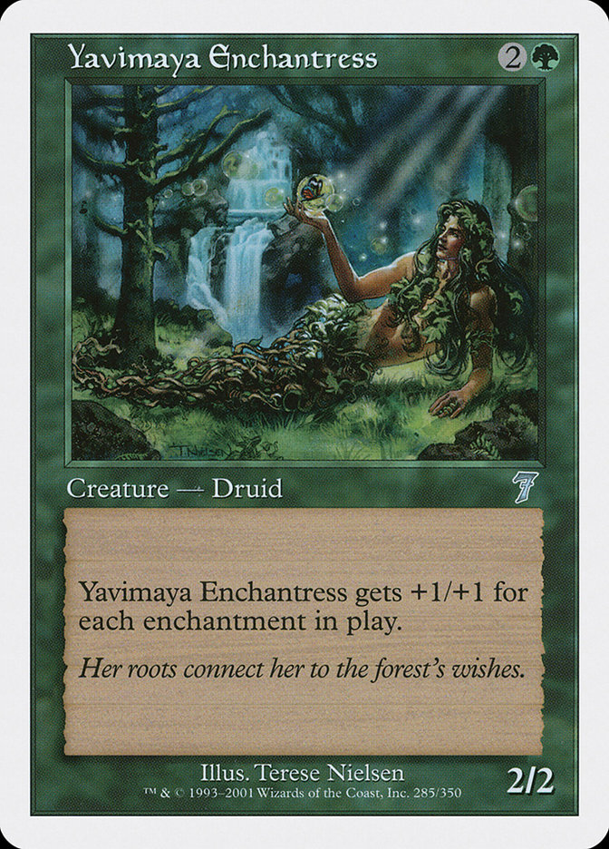 Yavimaya Enchantress - Seventh Edition
