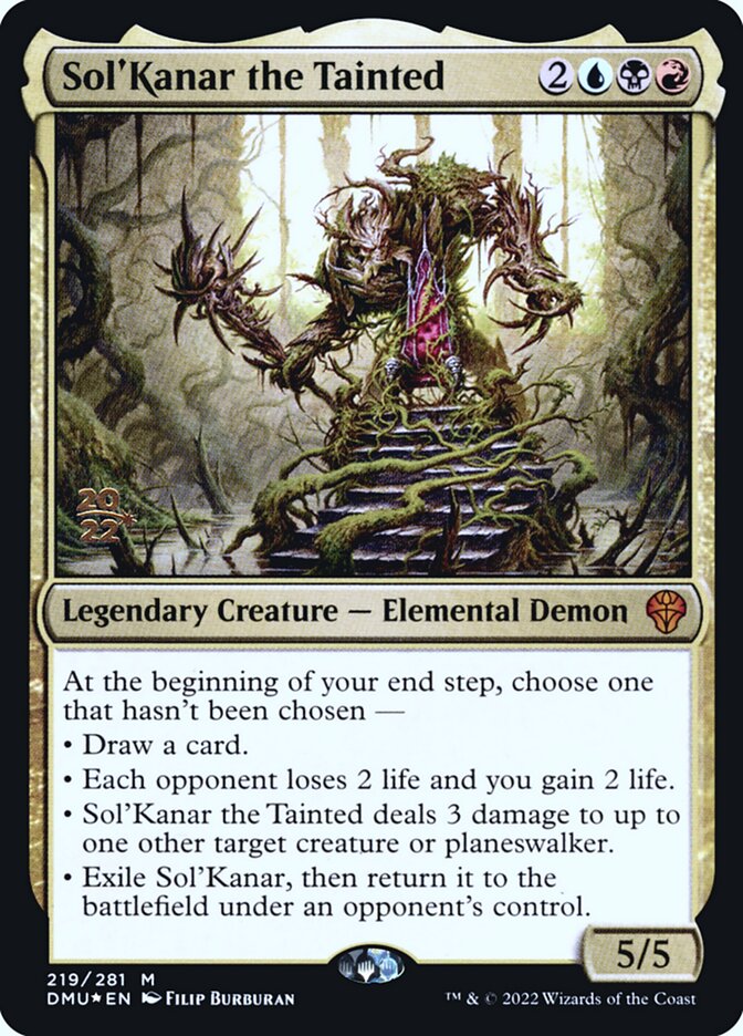 Sol'Kanar the Tainted - Dominaria United Promos