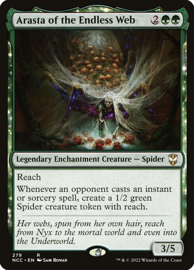 Arasta of the Endless Web - New Capenna Commander