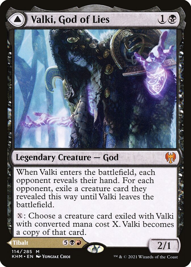 Valki, God of Lies // Tibalt, Cosmic Impostor - Kaldheim