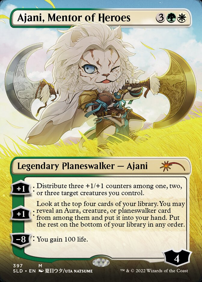Ajani, Mentor of Heroes - Secret Lair Drop