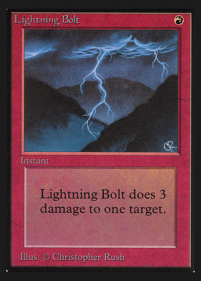 Lightning Bolt - Intl. Collectors' Edition