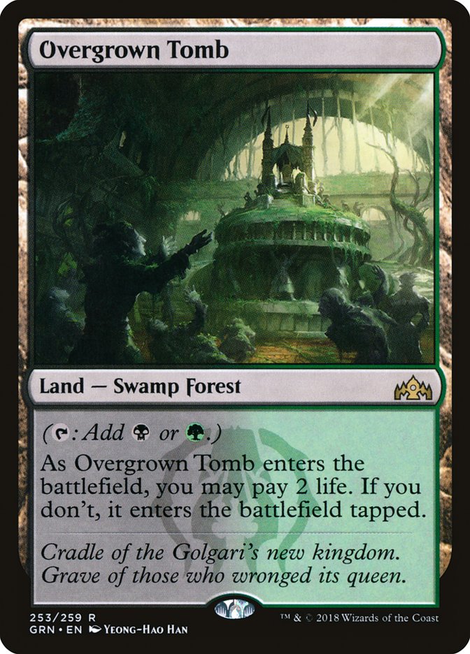 Overgrown Tomb - Guilds of Ravnica