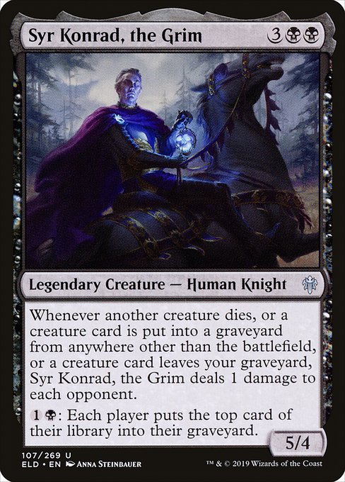 Syr Konrad, the Grim – Foil