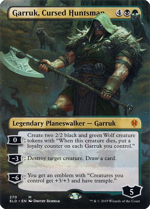 Garruk, Cursed Huntsman – Collector Edition – Foil