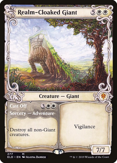 Realm-Cloaked Giant // Cast Off – Collector Edition