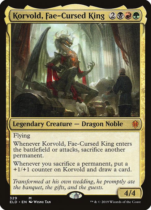Korvold, Fae-Cursed King – Foil