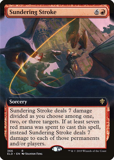 Sundering Stroke – Collector Edition – Foil