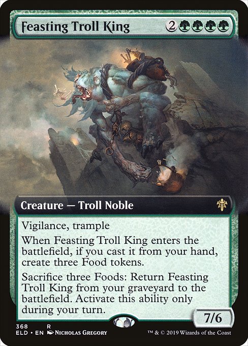 Feasting Troll King – Collector Edition – Foil