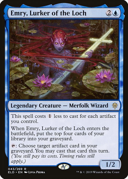 Emry, Lurker of the Loch – Foil
