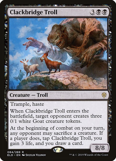 Clackbridge Troll – Foil