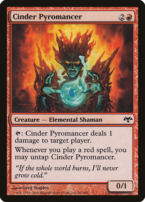Cinder Pyromancer – Foil