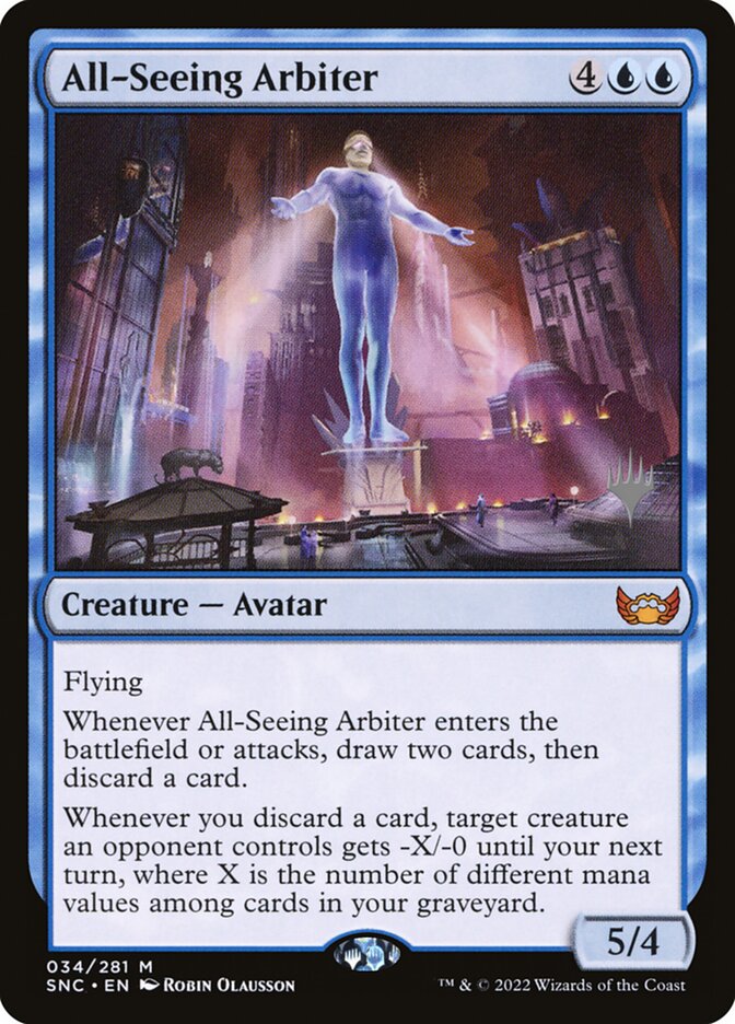 All-Seeing Arbiter - Streets of New Capenna Promos