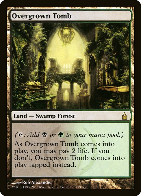 Overgrown Tomb - Ravnica: City of Guilds