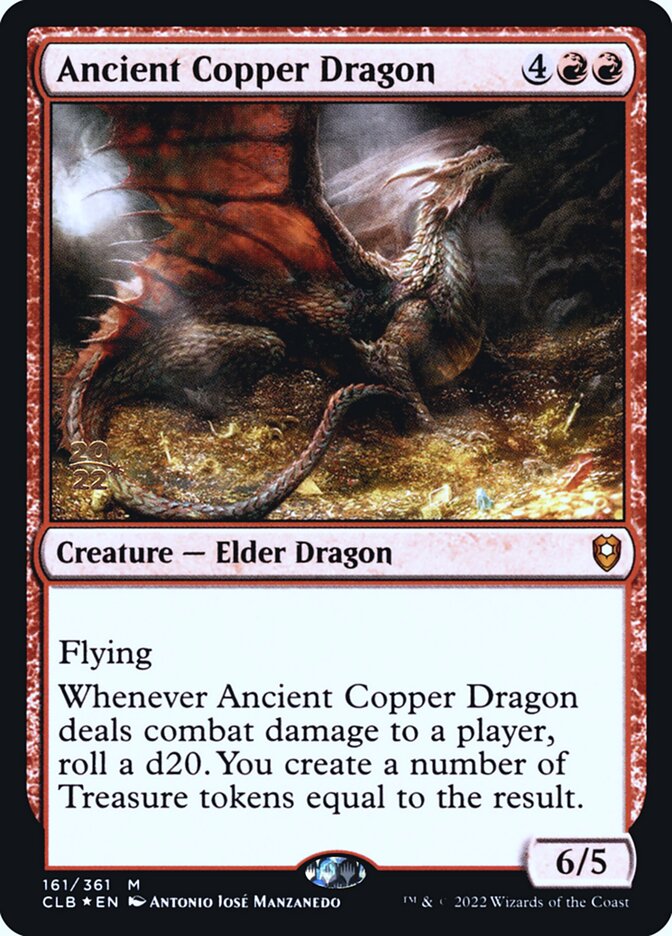 Ancient Copper Dragon - Battle for Baldur's Gate Promos