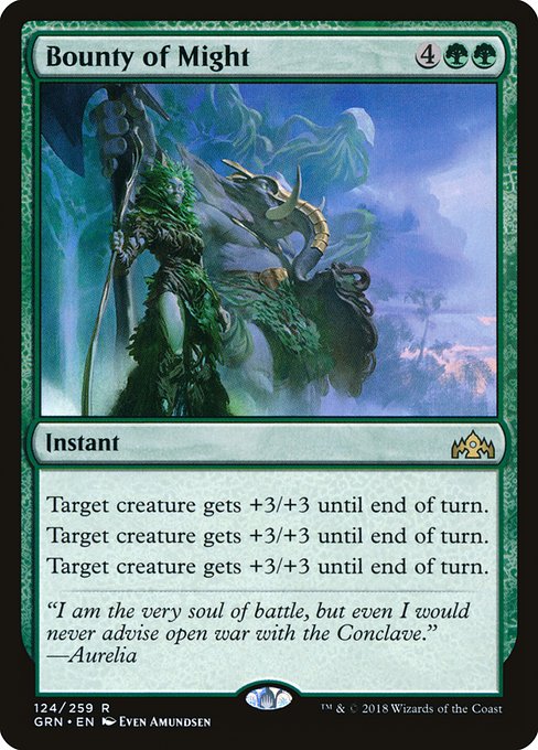 Bounty of Might – Foil