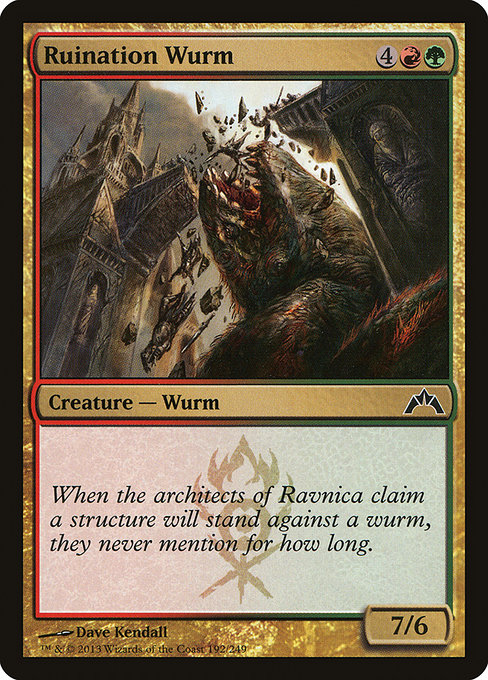 Ruination Wurm – Foil