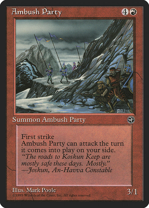 Ambush Party – HML