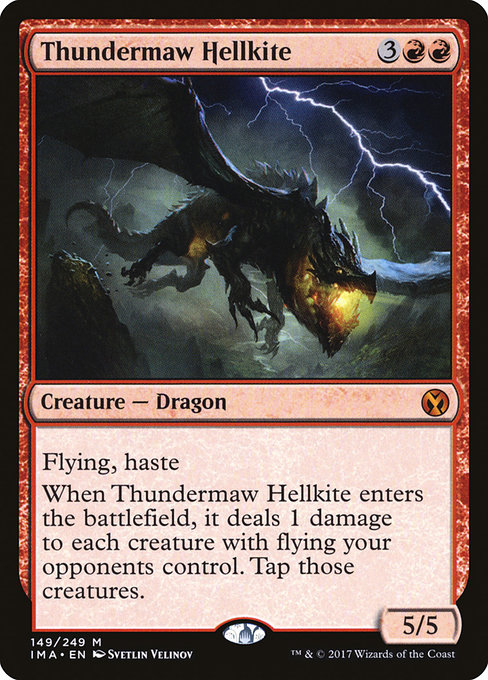 Thundermaw Hellkite – Foil