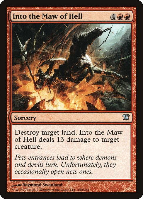 Into the Maw of Hell – Foil