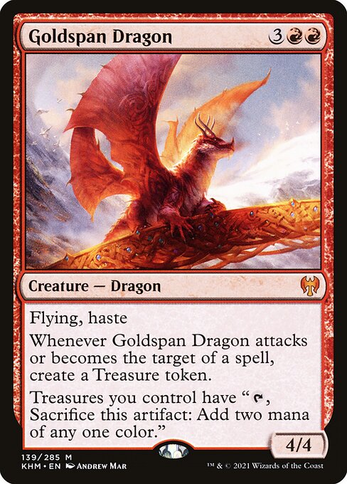 Goldspan Dragon – Foil