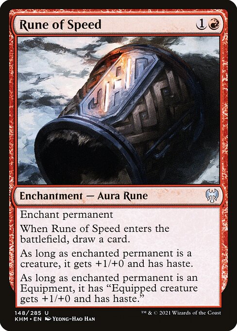 Rune of Speed – Foil