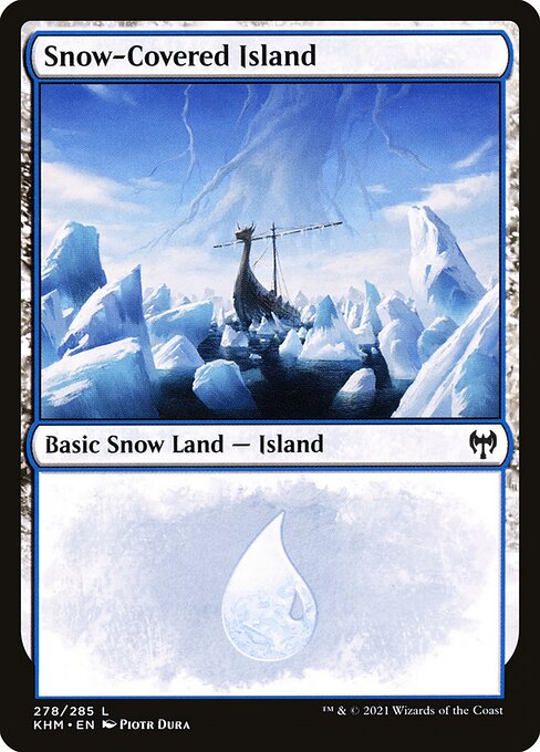 Snow-Covered Island – Foil