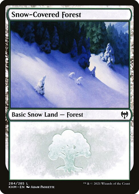 Snow-Covered Forest – Foil