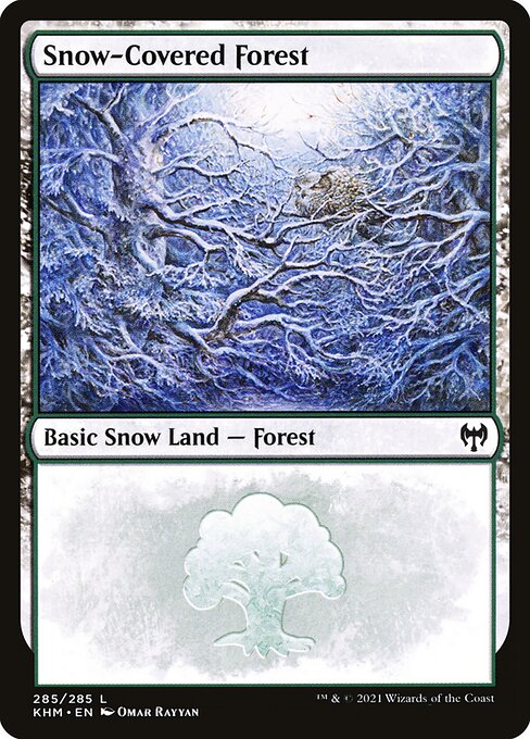 Snow-Covered Forest – Foil