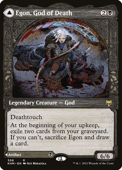Egon, God of Death // Throne of Death – Showcase Cards