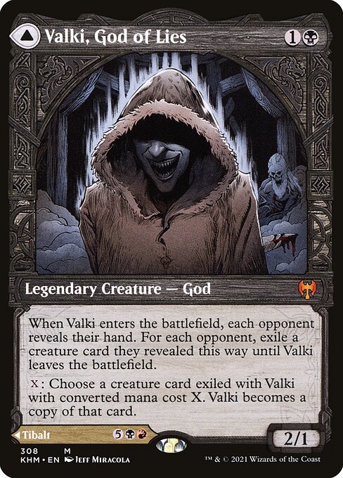Valki, God of Lies // Tibalt, Cosmic Impostor – Showcase Cards – Foil