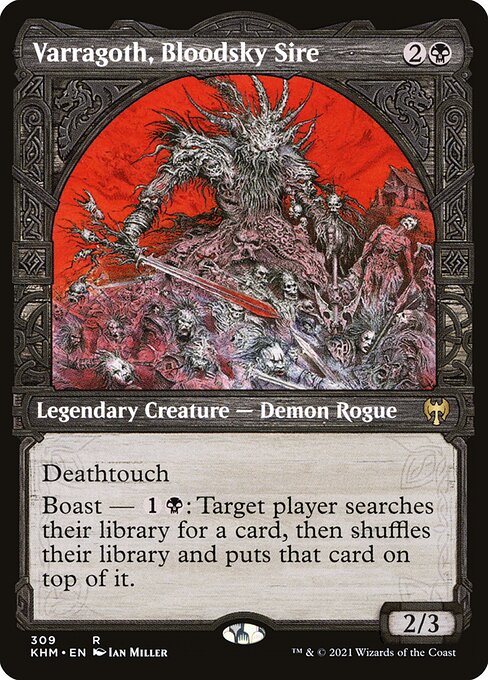 Varragoth, Bloodsky Sire – Showcase Cards – Foil