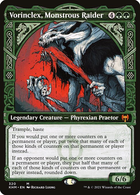 Vorinclex, Monstrous Raider – Showcase Cards