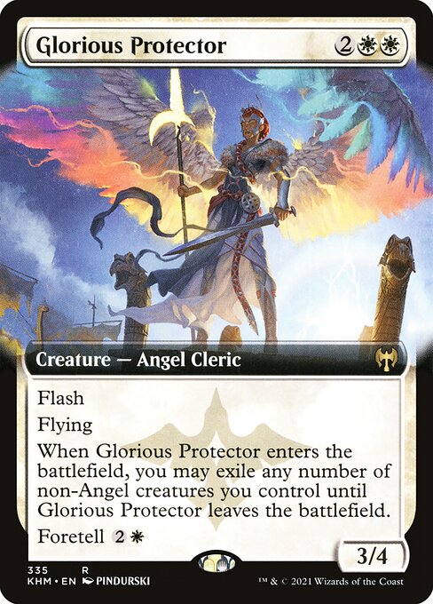 Glorious Protector – Extended-Art Cards – Foil