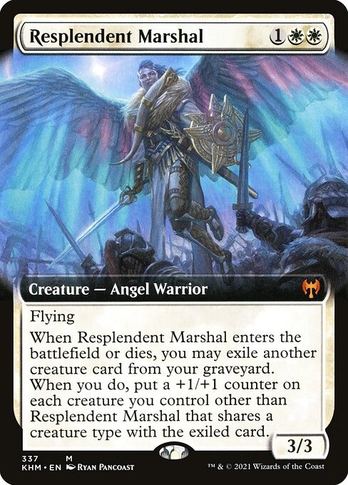 Resplendent Marshal – Extended-Art Cards – Foil