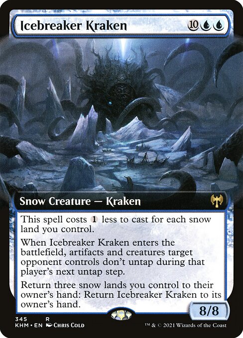 Icebreaker Kraken – Extended-Art Cards
