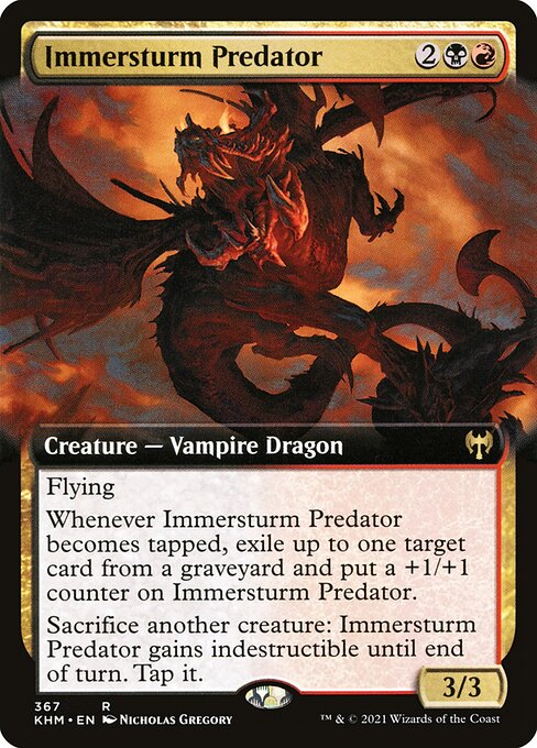 Immersturm Predator – Extended-Art Cards