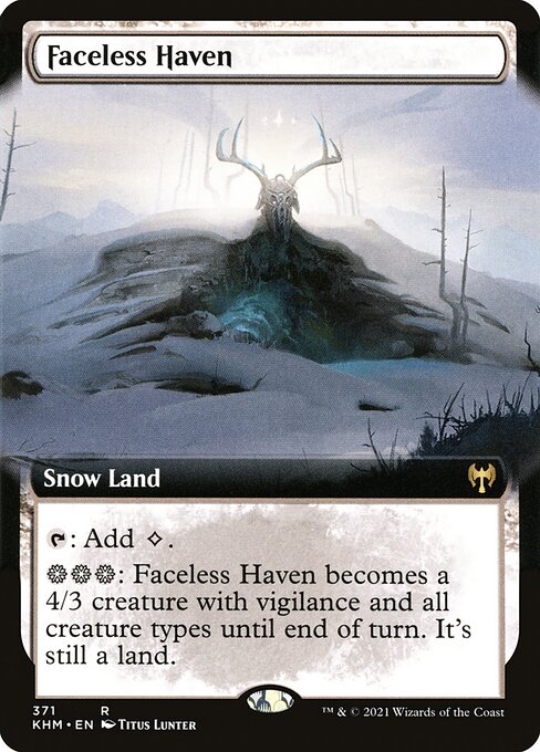Faceless Haven – Extended-Art Cards