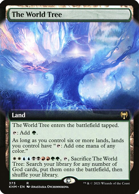 The World Tree – Extended-Art Cards – Foil