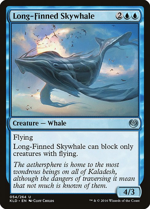 Long-Finned Skywhale – Foil