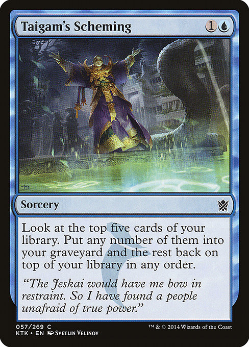 Taigam’s Scheming – Foil