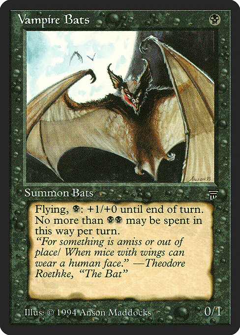 Vampire Bats – LEG