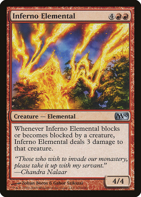 Inferno Elemental – Foil