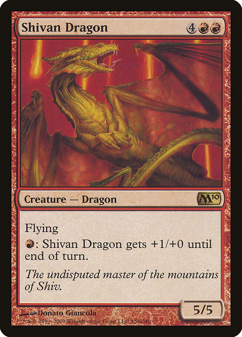 Shivan Dragon – Foil