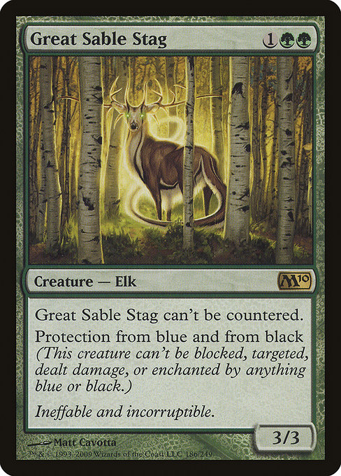 Great Sable Stag – Foil