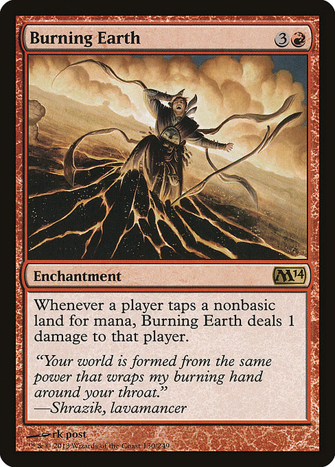 Burning Earth – Foil