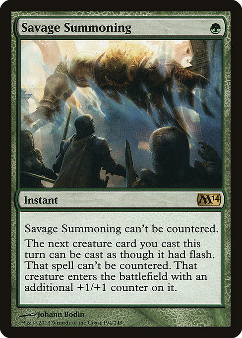 Savage Summoning – Foil