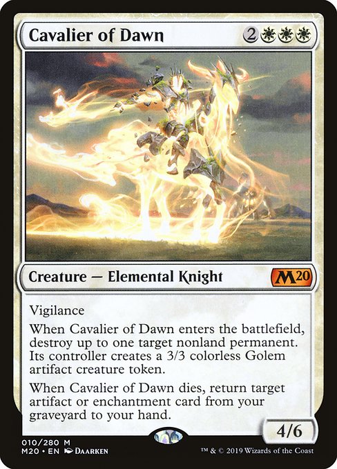 Cavalier of Dawn – Foil