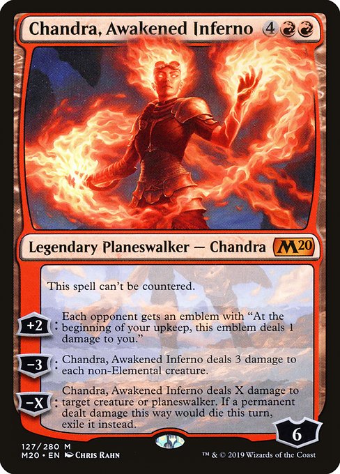 Chandra, Awakened Inferno – Foil